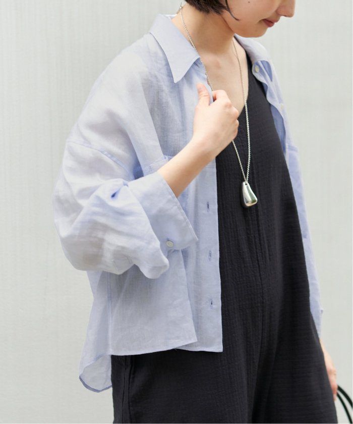 RAMIE LYOCELL CROPPED シャツ(508126061) | プラージュ(Plage