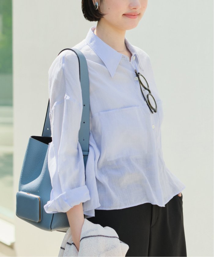 RAMIE LYOCELL CROPPED シャツ(508126061) | プラージュ(Plage