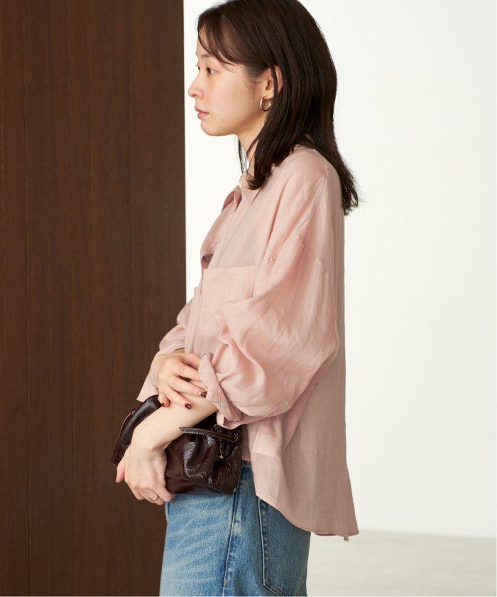 RAMIE LYOCELL CROPPED シャツ(508126061) | プラージュ(Plage