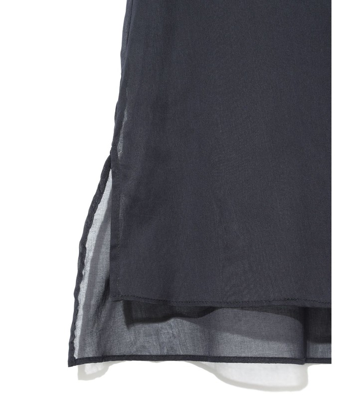 ブラウス シャツ MIDIUMISOLID for Ladies シアースリットスリーブチュニックシャツ レディース MIDIUMISOLID for Ladies シアートップス｜ MARcourt ONLINE