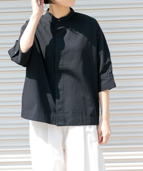 URBAN RESEARCH DOORS / アーバンリサーチ ドアーズ FORK&SPOON　ギボシコクーンショートスリーブシャツ FORK&SPOON ギボシコクーンショートスリーブシャツ(508130014