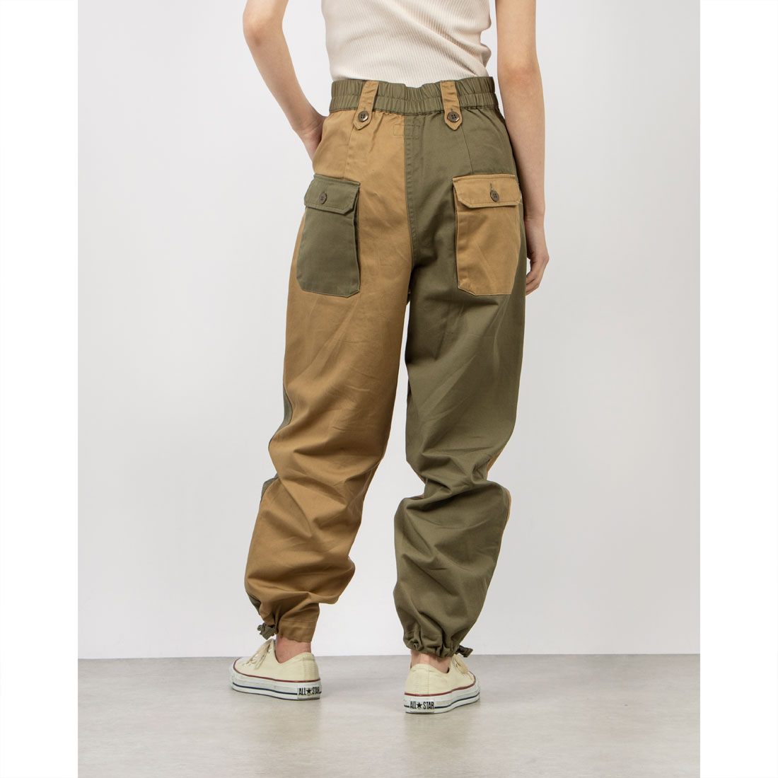 HOUSTON woman ヒューストン ウーマン UKコンバットパンツ ヒューストン ウーマン HOUSTON woman UKコンバットパンツ （NT