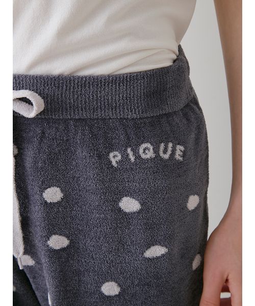 gelato pique ジャガードプルオーバー&ジャガードハーフパンツセット gelato pique｜あざらしジャガードプルオーバー&ショートパンツ