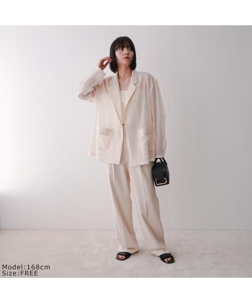 Eimee Law ジャケット 841050-2 シアー テーラード Eimee Law エイミーロウ ジャケット 841050-2 レディース シアー