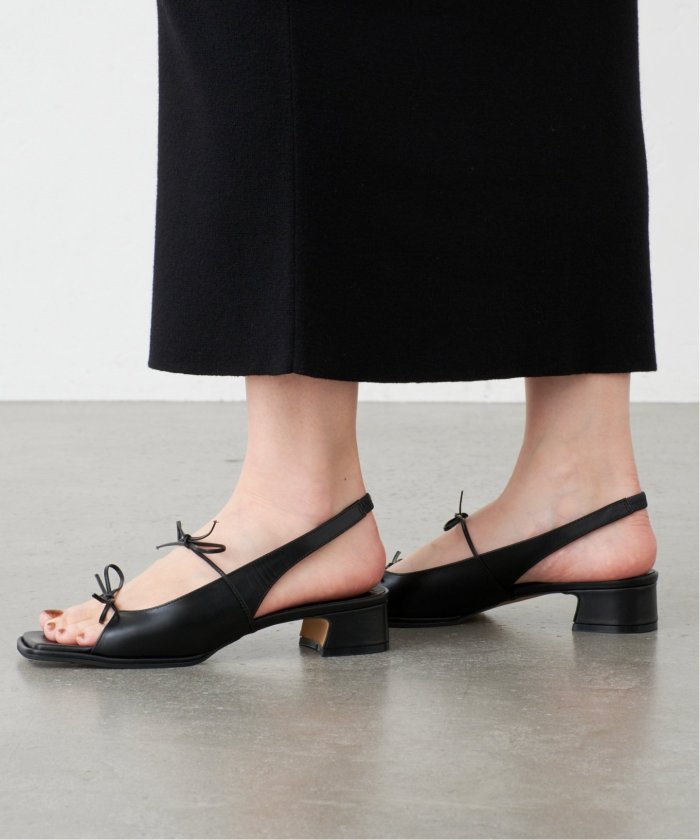 セール 30%OFF】GRISE3cmレザーWナローリボンサンダル(508133918