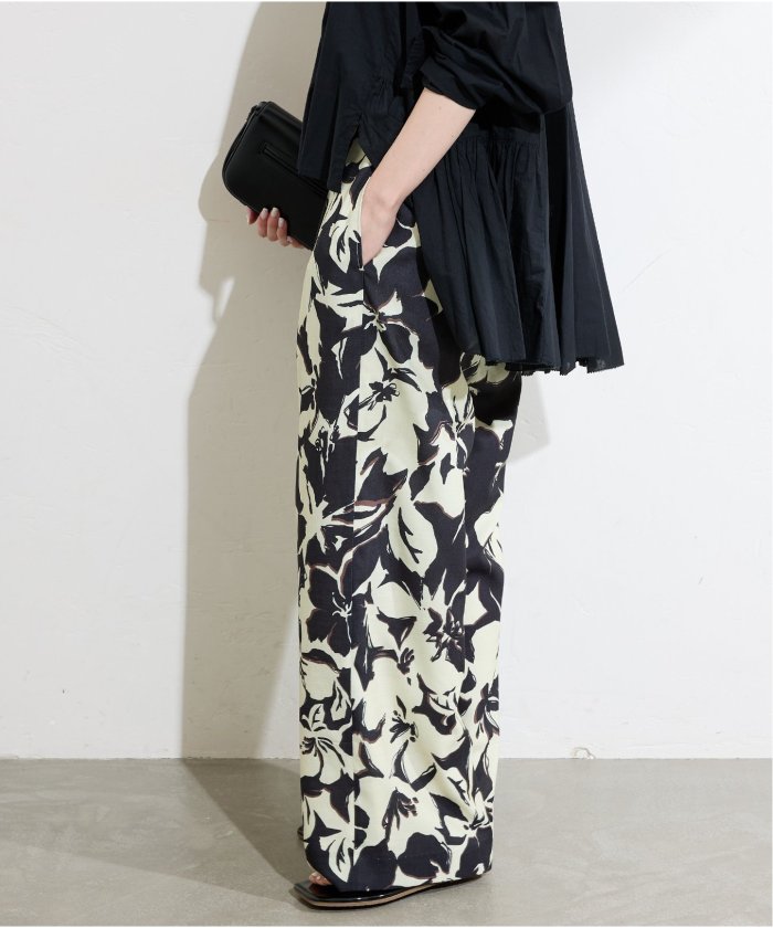 25SS✨新品　JOURNAL STANDARD フラワープリントパンツ JOURNAL STANDARD relume（ジャーナルスタンダード レリューム