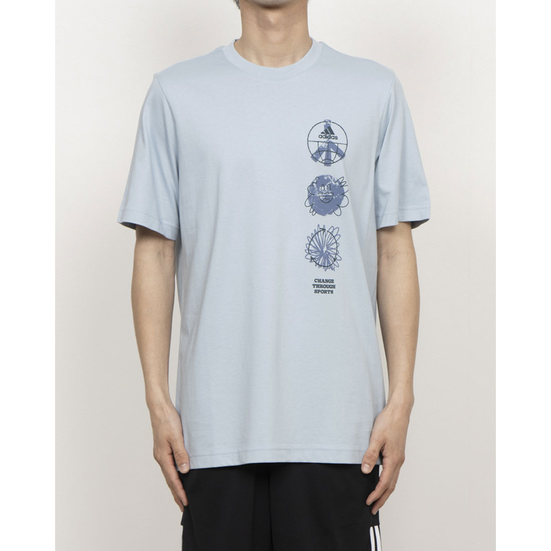 セール 50%OFF】アディダス adidas メンズ 半袖Tシャツ