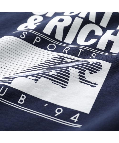 SPORTY＆RICH トレーナー CR885 スウェット 裏起毛 セール30%OFF】SPORTY＆RICH トレーナー CR885 スウェット 裏