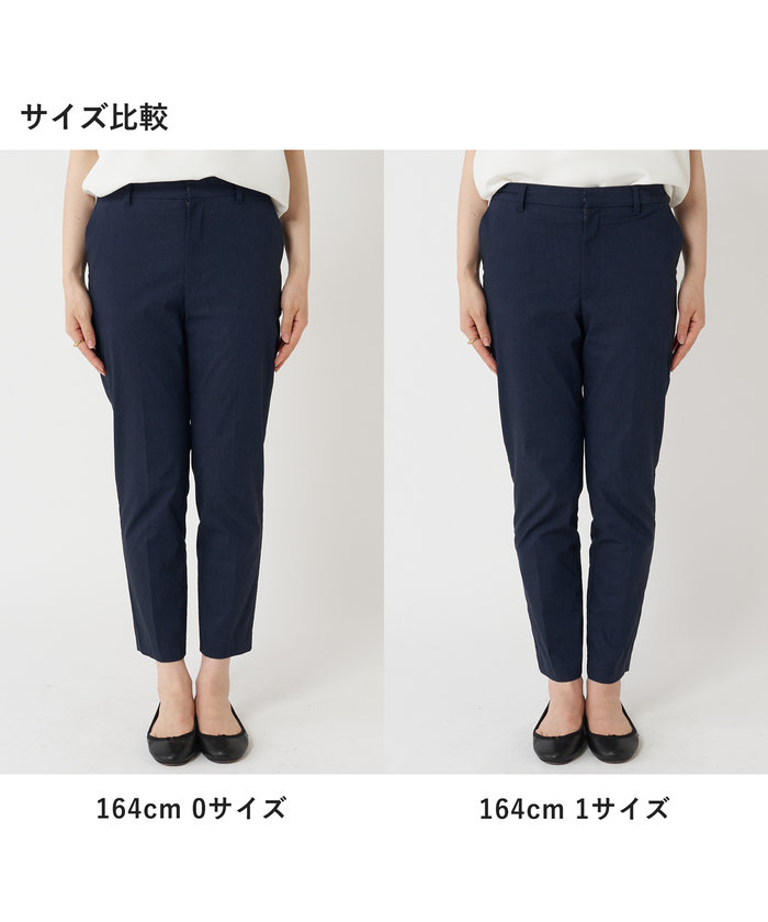 BEARDSLEY  オレンジ リネン混 フレアサルエルパンツ marai サルエルパンツ メンズ レディース エスニック アジアン