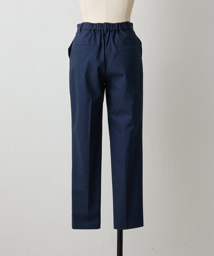 クーポン】【セール 30%OFF】リネン混ストレッチパンツ