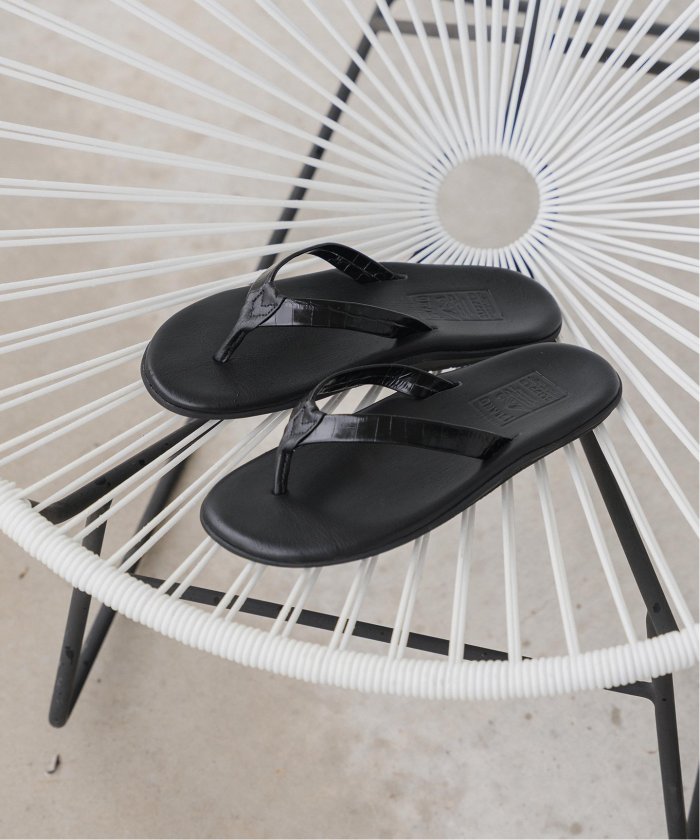み*ね様  SLIPPER（EDIFICE別注）クロコ トングサンダ み*ね様 SLIPPER（EDIFICE別注）クロコ トングサンダ EDIFICE