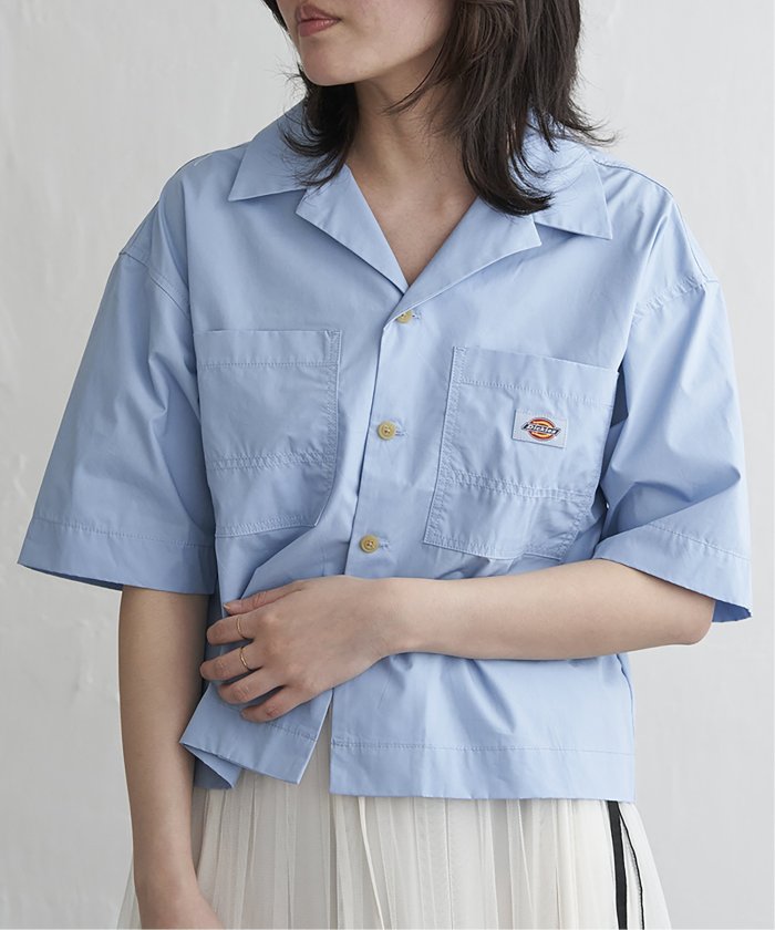 セール】Dickies ディッキーズ クロップドシャツ(508024483