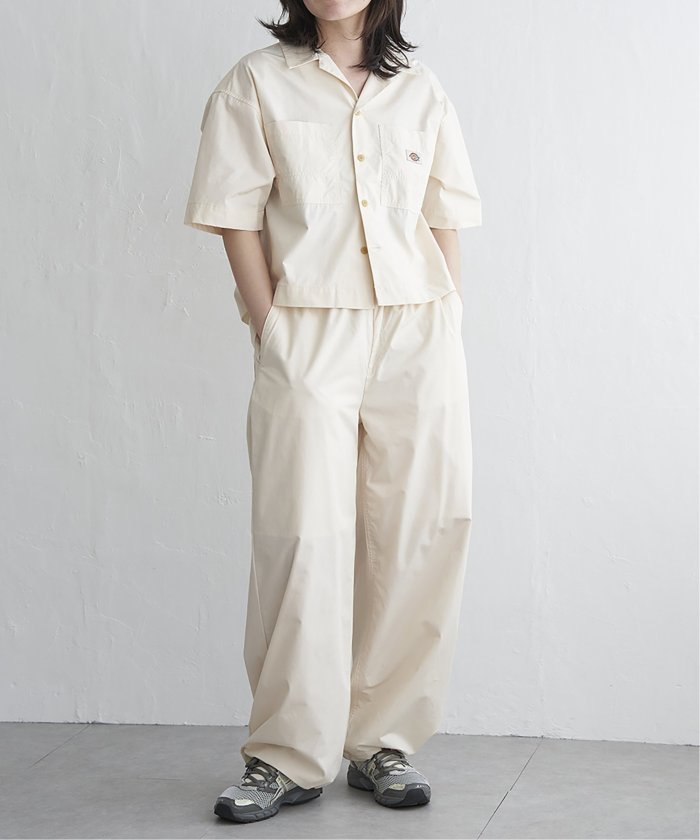 【ヴァンス　エクスチェンジ】Dickies ディッキーズ クロップドシャツ セール】Dickies ディッキーズ クロップドシャツ(508024483