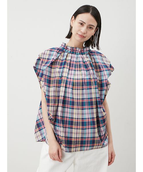 ミラオーウェン　ウォッシャブル】2WAYパフスリーブブラウス　完売品 ウォッシャブル】2WAYパフスリーブブラウス｜ミラオーウェンの