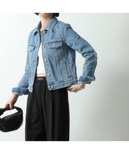 関税送料込【LOEWE】ロエベ アナグラム デニムジャケット (LOEWE
