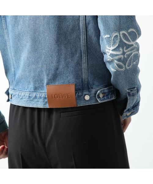 ロエベ LOEWE LOEWE デニムジャケット ANAGRAM S359Y50X71