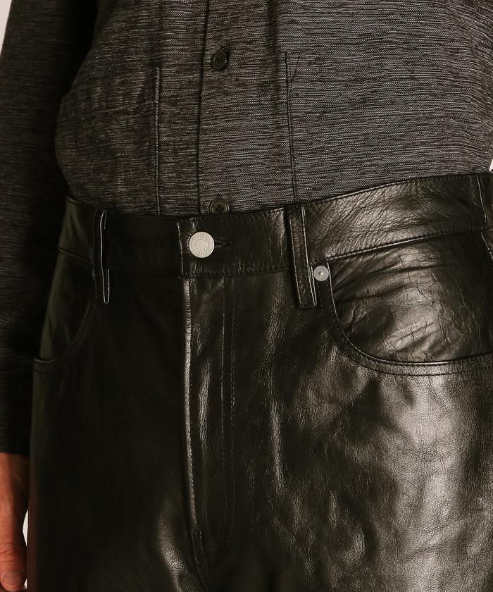 LOT.025 LEATHER PANTS/レザーパンツ(508142125) | ショット