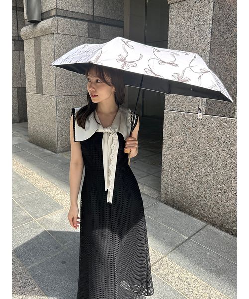 スナイデル　SNIDEL PROTECT U 折りたたみ日傘 SNIDEL×PROTECT U】コラボレーション日傘（折りたたみ傘