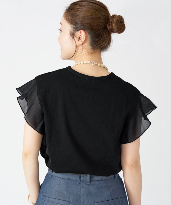 IENA シアースリーブプルオーバー セール 20%OFF】シアースリーブプルオーバー(508147469