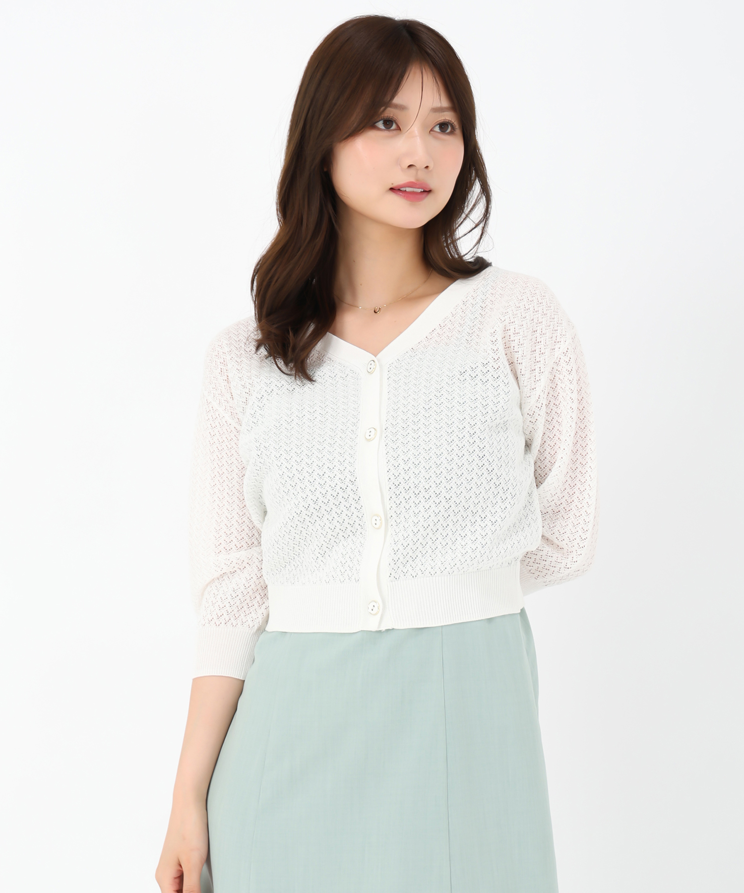ミスジェイMISSJ　ハノン　カーディガン　38（９号）　M　新品 ミスジェイMISSJ ハノン カーディガン 38（9号） M 新品 - メルカリ
