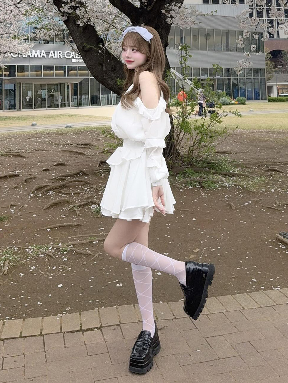 Darich♡ボリュームシフォンミニワンピース♡SAX♡サックス♡FL ダーリッチ Darich ボリュームシフォンミニワンピース