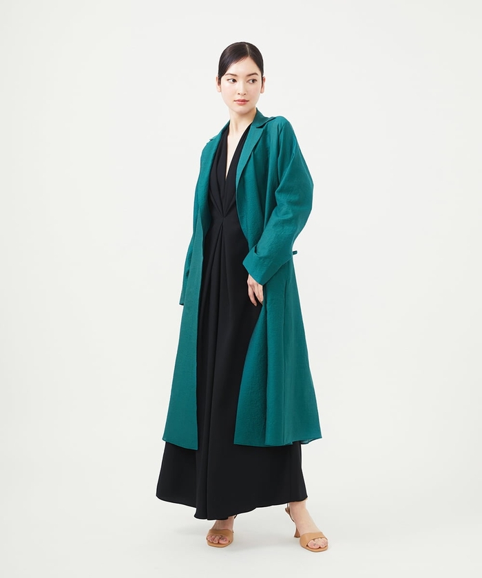 ワッシャー加工ロングコート(508148986) | シビラ(Sybilla) - d ワッシャー加工ロングコート(508148986) | シビラ(Sybilla) - d