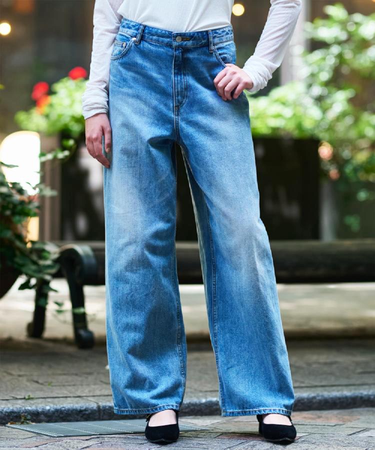 ドレステリア DRESSTERIOR ワイドデニムパンツ(506633647