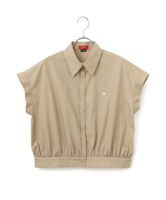 POLO BCS】VIS別注フレンチスリーブドローストリングシャツ