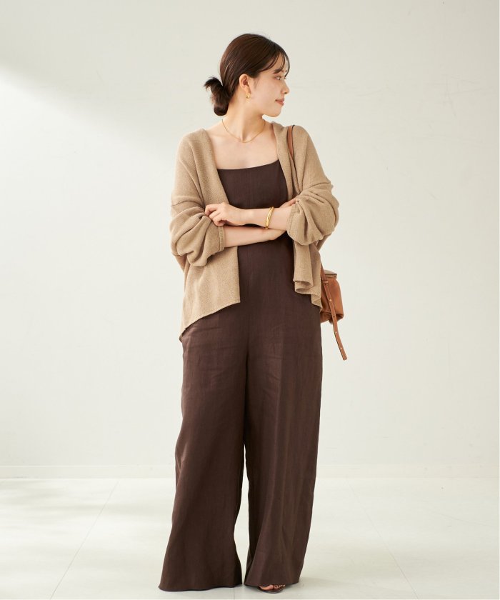 【期間限定値下げ】plage linen sweat リネン　ボレロカーディガン linen sweat ボレロ(508154985) | プラージュ(Plage) - d fashion
