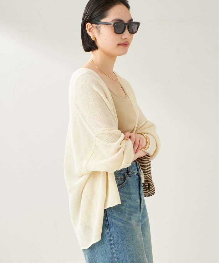 美品 plage linen sweat ボレロカーディガン ニットカーディガン linen sweat ボレロ(508154985) | プラージュ(Plage) - d fashion