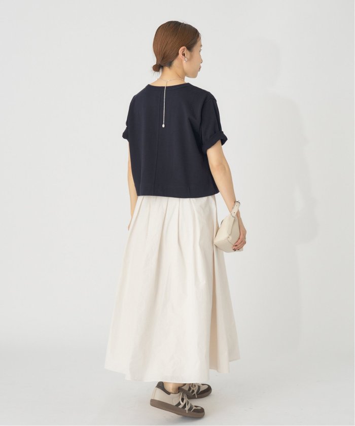 IENA クロップドTシャツ クロップドTシャツ（Tシャツ／カットソー）｜IENA（イエナ）の