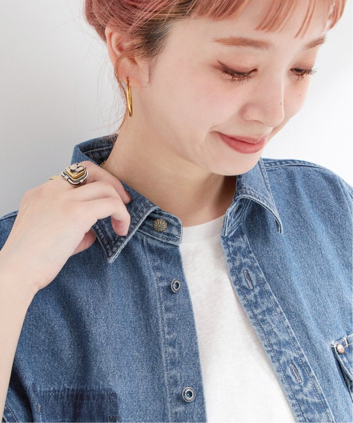 ウォッシャブル / DU JOUR/デュ ジュール JEAN BIG 1/2 SLV ウォッシャブル / DU JOUR/デュ ジュール JEAN BIG 1/2 SLV