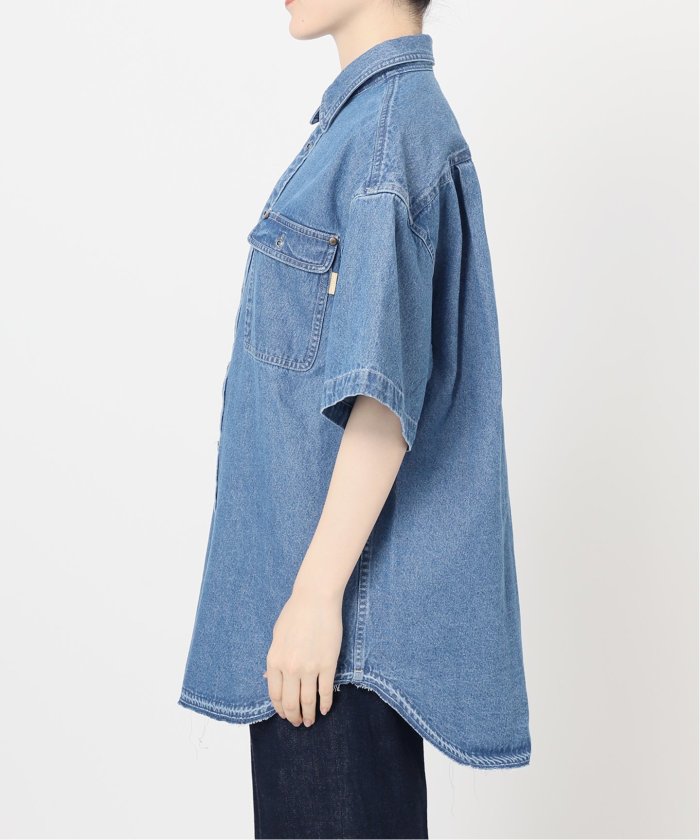 ウォッシャブル / DU JOUR/デュ ジュール JEAN BIG 1/2 SLV ウォッシャブル / DU JOUR/デュ ジュール JEAN BIG 1/2 SLV