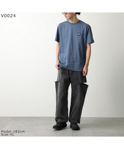 (ストーンアイランド) ロゴ Tシャツ 101524113 A0020 楽天市場】ストーンアイランド STONE ISLAND クルーネックT