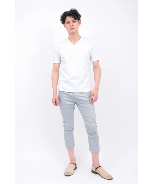 ZERO by TORNADO MART∴ハイパーデニムクロップドパンツ ZERO by TORNADO MART∴ハイパーデニムクロップドパンツ
