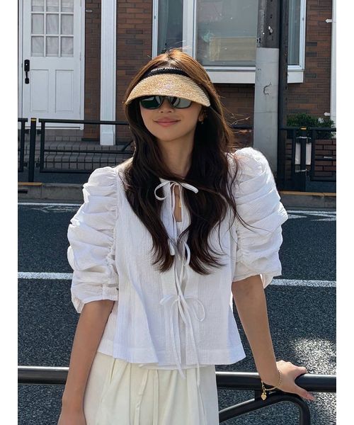 WEB限定カラーあり】【セットアップ対応】ギャザースリーブ
