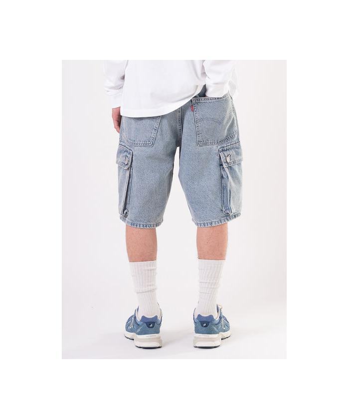 ☆ドイツ発*BERSHKA*新作*バギーカーゴデニムショーツ/UH☆ ☆ドイツ発*BERSHKA*新作*バギーカーゴデニムショーツ/UH