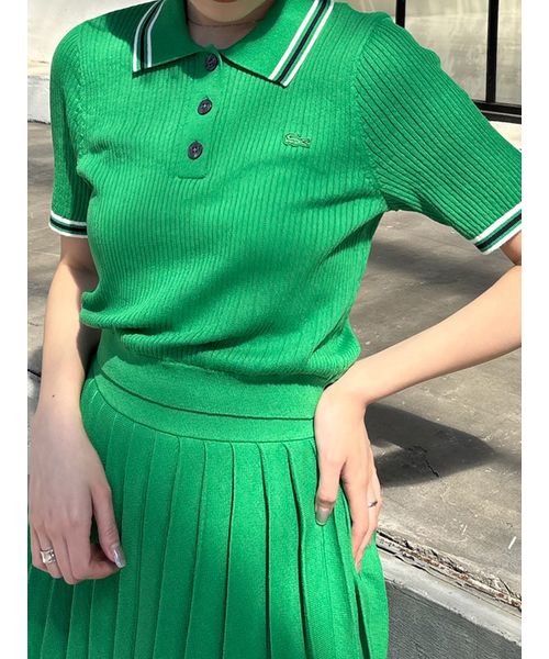 SNIDEL LACOSTE/ポロニット　SWNT252171 SWNT252171_p_30_LL.jpg