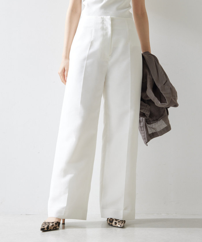 最終【極美品】ウィムガゼット ハイウエストパンツ 黒 Whim Gazette
