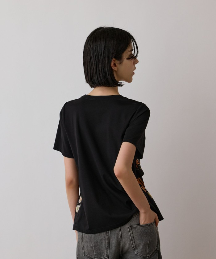 【グレースコンチネンタル】スカーフプリントコンビトップ プリントトップ / GRACE CONTINENTAL | GRACE CONTINENTAL