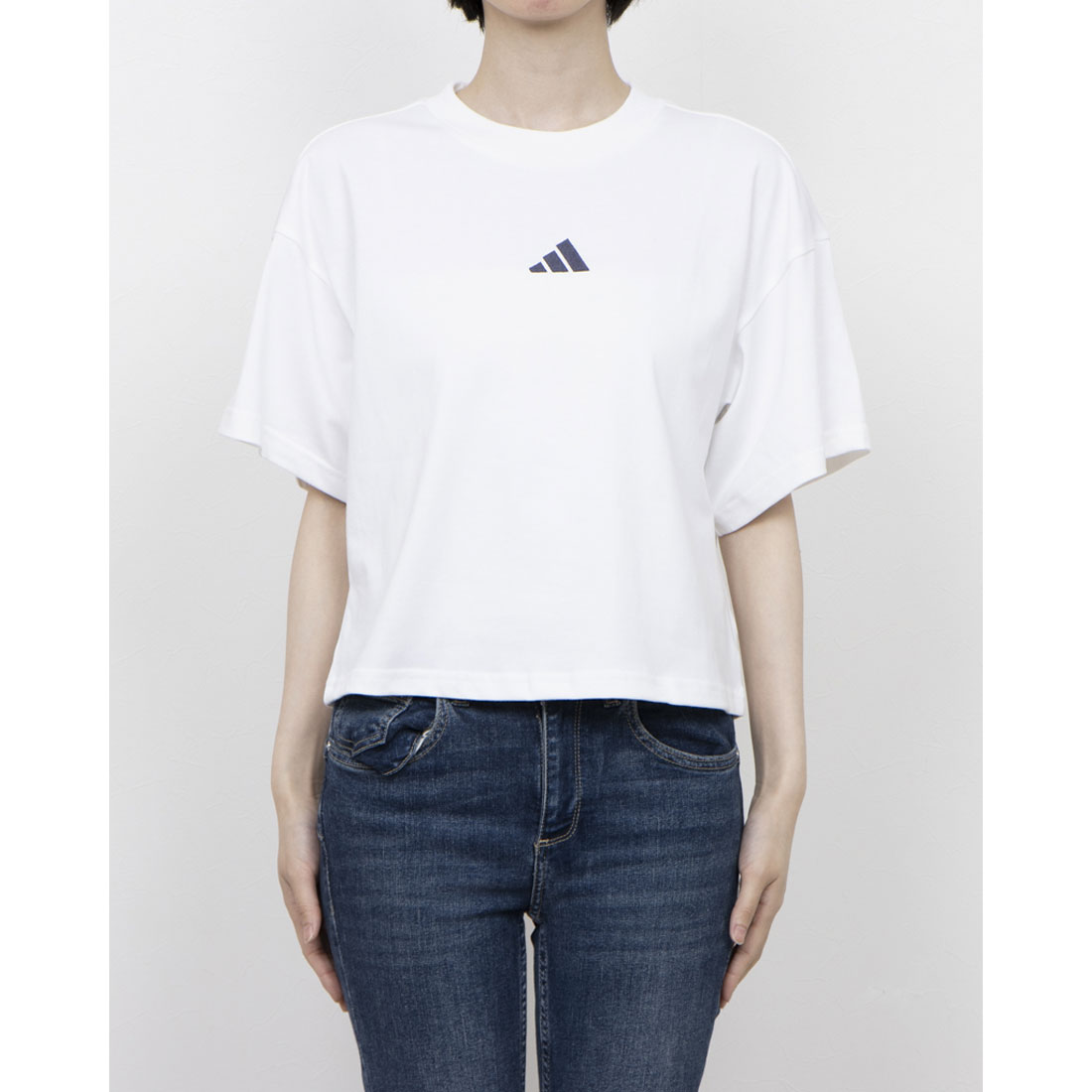 アディダス adidas レディース 半袖Tシャツ W LUX CA クロップド