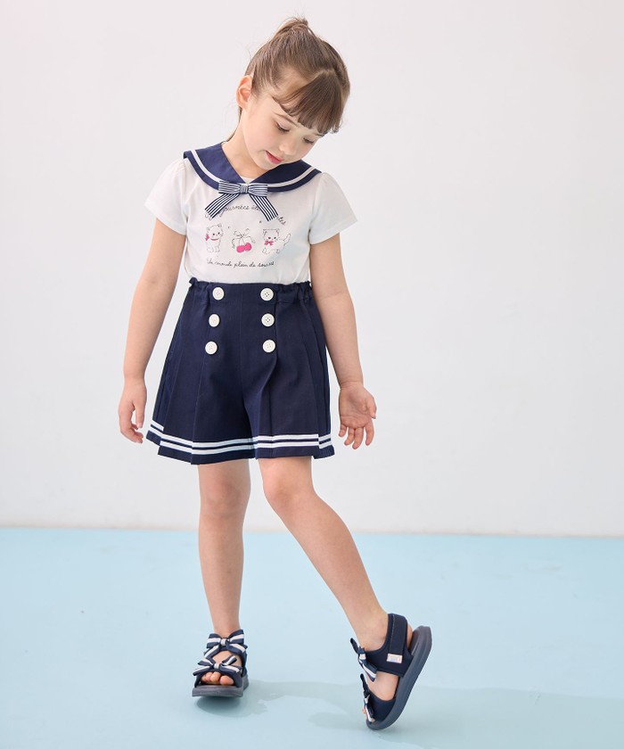 セーラーカラー Tシャツ(508163594) | エニファム(キッズ セーラーカラー Tシャツ(508163594) | エニファム(キッズ