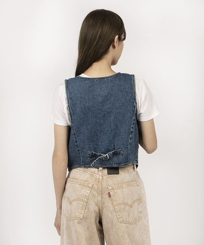 【リーバイスアウトレット】リーバイス / LEVI'S(R)TAILORED VEST DENIM BIG YIKES セール】リーバイス / LEVI'S(R)TAILORED VEST DENIM BIG YIKES