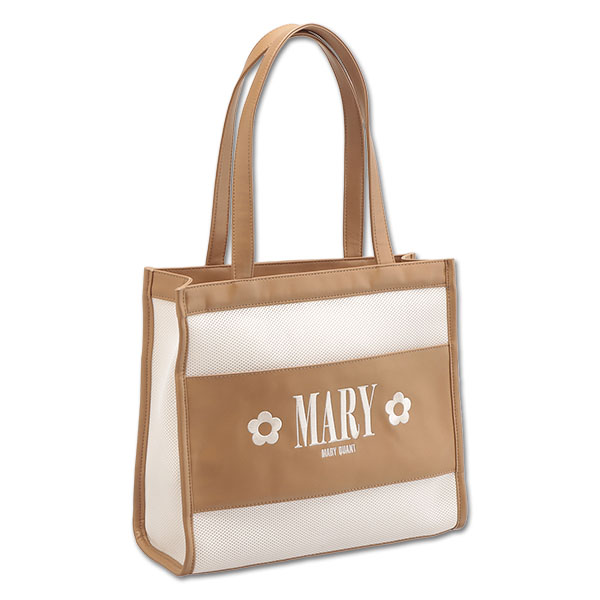 マリークワント MARY QUANT メッシュMARYロゴ刺繍 トート マリークワント MARY QUANT メッシュMARYロゴ刺繍 トート