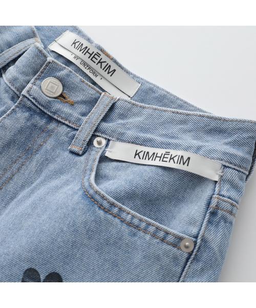 セール 8%OFF】KIMHEKIM ジーンズ KHK－JN052 セミワイド ハート