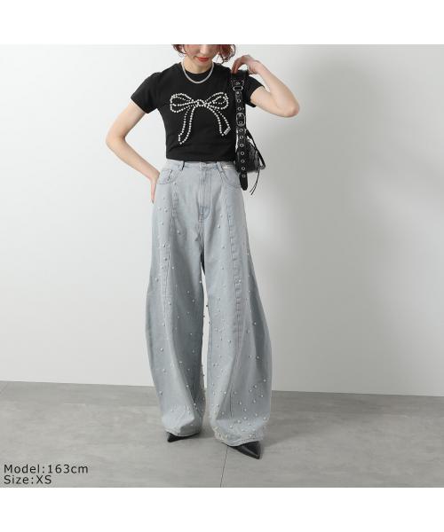 セール】KIMHEKIM Tシャツ PS25－JS07 半袖 パール装飾 リボン