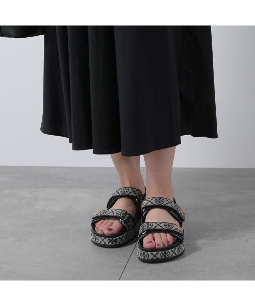 【TORY BURCH】サンダル クロコダイルプリント スクエアヒール TORY BURCH トリーバーチ サンダル KIRA SPORT SANDAL キラ