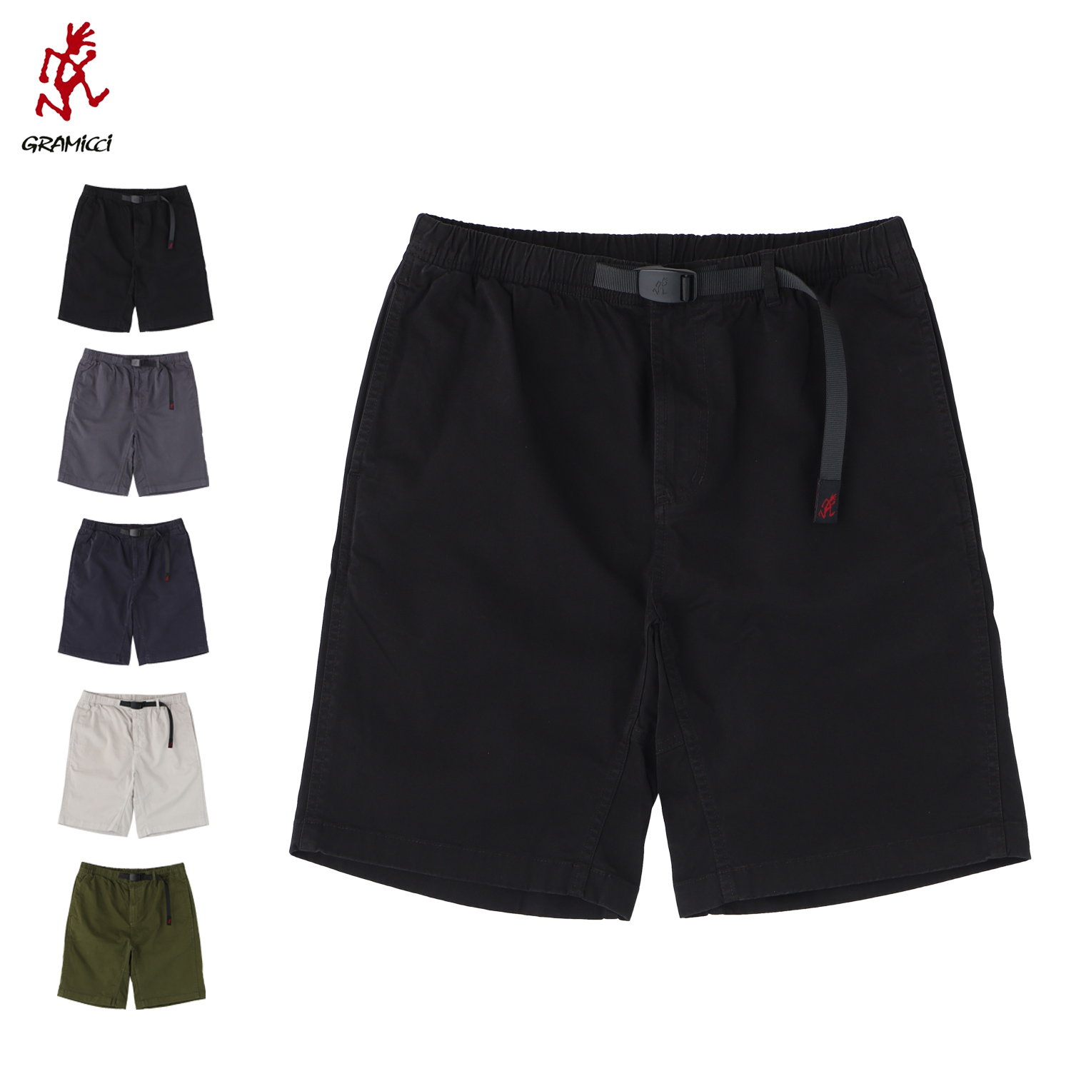 GRAMICCIグラミチ レギュラーフィットショート ブラック Mサイズ パンツ ショートパンツ レギュラーフィット メンズ REGULAR FIT