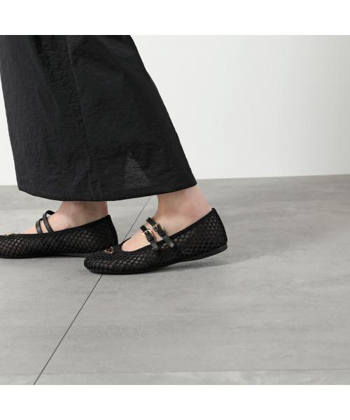【PRADA】メッシュ バレリーナ 関税込☆VIP価格【PRADA】メッシュファブリック バレリーナ