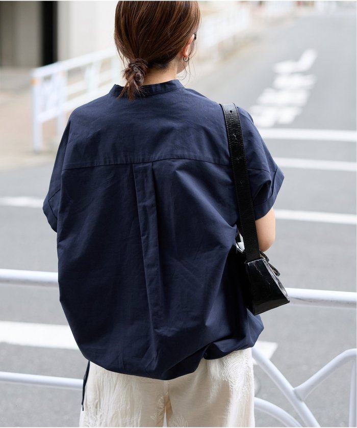 ジャーナルスタンダード　ハードマンズリネンコットン　スキッパーシャツ JOURNAL STANDARD｜《追加2》ハードマンズリネンコットン